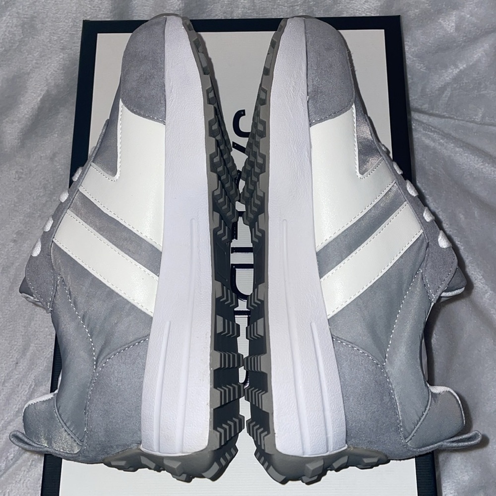 NWT J/SLIDES JONNIE Luxe Nylon in Grey - Picture 13 of 15